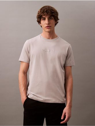 Calvin Klein Jeans Calvin Klein Mens Standard Logo Classic T-Shirt - Neutral - 2XL