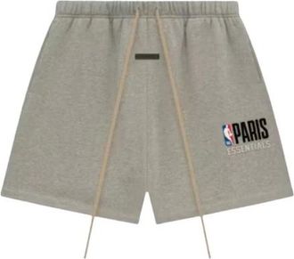 Fear of God Sweatshorts Heather Paris - Heren - Korte Broeken - Grijs - L - Katoen - Korte Broeken