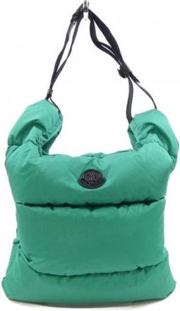 Moncler Pre-owned Shoulder Bags, male, Green, Size: ONE SIZE Pre-owned NEW Legere Tote Tote Bag