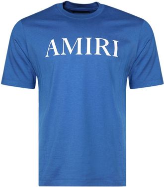 Amiri Logo-Print T-Shirt - Mens - Cotton