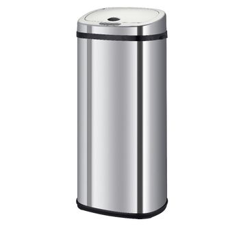 Kitchen Move Cubo de basura de cocina autom&aacute;tico plata 42l