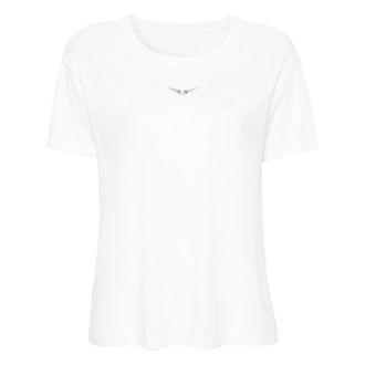 Zadig&Voltaire T Shirt Bianco-Donna