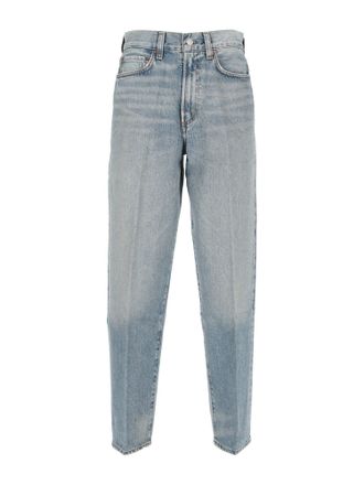 A Gold E 80 S Jean a vita alta vintage affusolato