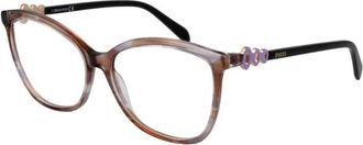 Pucci Bruine Dames Optische Monturen - Dames - Brillen - Bruin - ONE Size - Accessoires