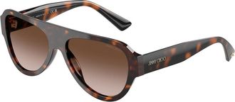 Jimmy Choo London JC5027 500213 Womens Sunglasses Tortoiseshell Size 55
