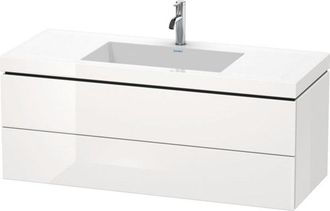 Duravit Lavabo Para Muebles Duravit L-cube C-bonded Con Base, Colgante