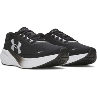 Under Armour UA Velociti Pace Running Shoe in Black/white at Nordstrom, Size 7.5