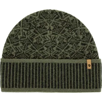 Fj&auml;llr&auml;ven Snow Beanie Green