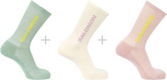 Salomon Everyday Crew 3-Pack Multifunktionssocken - Unisex | wei&szlig;