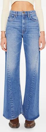 Mother Jeans The Lemon Twist Sneak - Blu