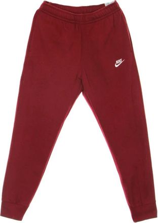 Nike Club Jogger Trainingsbroek Tracksuit - Heren - Trainingsbroeken - Rood - XL - Katoen - Fitness