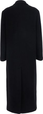 Pinko Womens Wool Coat Black