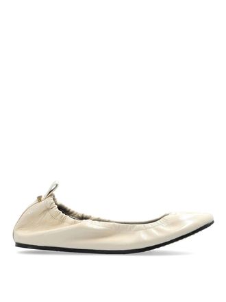 Isabel Marant Belna Leather Ballerina Shoes