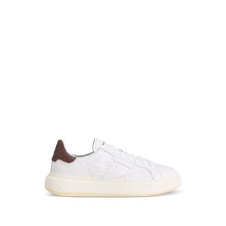 Woolrich Sneakers, male, White, Size: 10 US Arrow Leather Sneakers