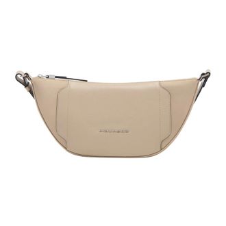 Piquadro Shoulder Bag - female - Piquadro - Shoulder Bags - Beige - ONE SIZE - Bags