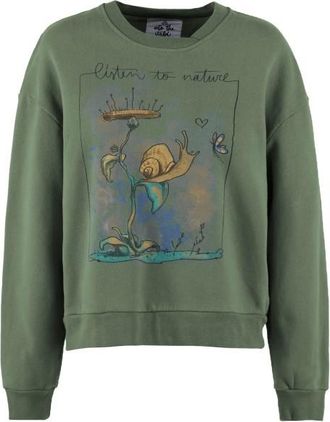 E9 Aura Pullover f&uuml;r Damen | oliv