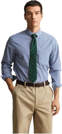 GANT Shirts - Heren - Casual Overhemden - Blauw - 3XL - Overhemden