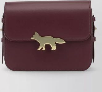 Maison Kitsun&eacute; leather shoulder bag