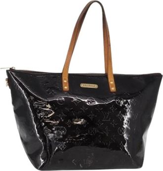 Louis Vuitton Pre-owned Vintage Tote Bag - Dames - Vintage Shopper - Paars - ONE Size - Leer - Vintage