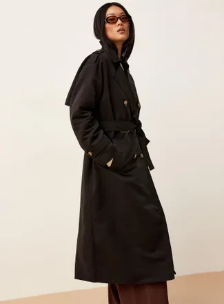 Vero Moda Womens Chloe belted loose trench coat