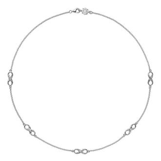 Dower & Hall Entwined Infinity Necklace