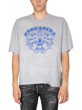 Dsquared2 Dragon Bros Football T-Shirt