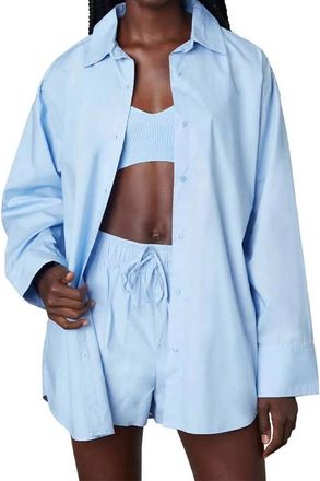 Nia Leon Shirt In Chambray