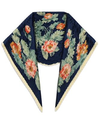 Saachi Saachi Floral Pleated Bandana