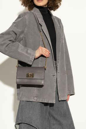 Furla Shoulder Bag 1927 Mini, Womens, Grey