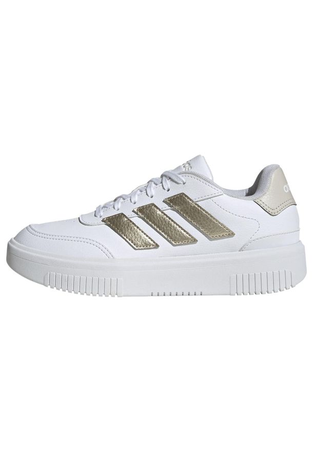 adidas Adidas Damen COURTBLOCK Shoes, FTWR White/core Black/Grey Two ...