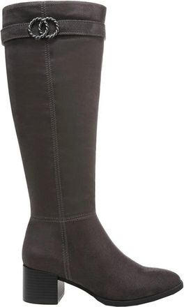 Life Stride Lifestride Daring I1845F1-020 Boots Womens Stone Gray Riding Boots JZZ1329