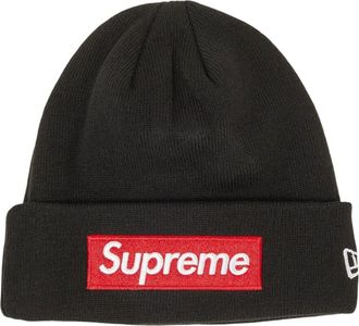 SUPREME x New Era Box Logo Beanie Black FW22BN10-BLACK