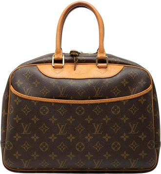 Louis Vuitton Pre-owned Handbags, female, Brown, Size: ONE SIZE Pre-owned Structured Satchel