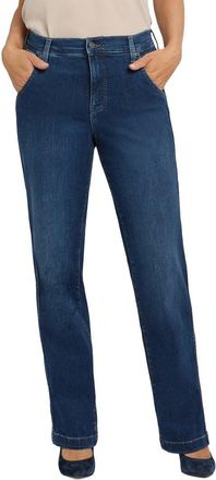 NYDJ Nydj Brooke Louvre Sapphire Straight Leg Jean