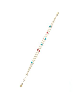 Argento Vivo Vermeil Multi-Strand Bracelet