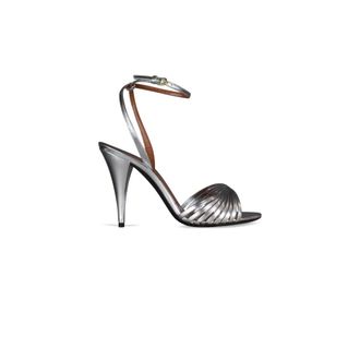 Saint Laurent Dames, Schoenen, Grijs, Maat: 36 EU Leer