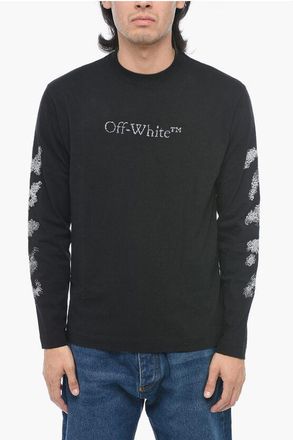 Off-white T-Shirt DIAGS BIT BOOK With Embroidered Detail size 3xl