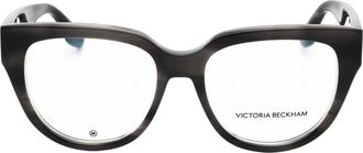 Victoria Beckham VB2674 Round Acetate Eyeglasses - Black