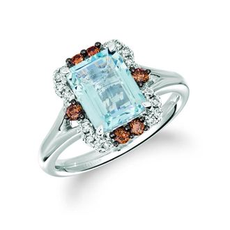 Le Vian Ladies Tranquility Rings set in 14K Vanilla Gold
