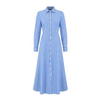 MC2 Saint Barth Shirt Dresses, female, Multicolor, Size: M Cotton Stripes Tiny Mini V 31