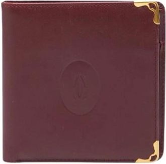 Cartier Pre-owned Wallets, female, Red, Size: ONE SIZE Pre-owned Vintage Wallet