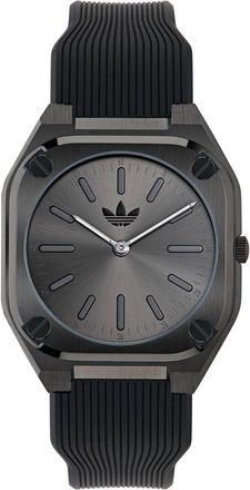 adidas Originals City Tech Thin Unisexs Black Watch AOFH24503 Silicone - One Size