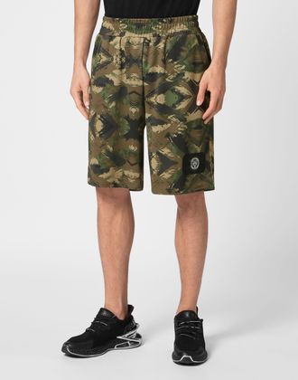 Uncle Sam Arbeitsshorts, Camouflage