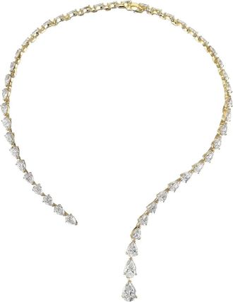 Anabela Chan Collana Nova Collar in oro vermeil 18 carati con diamanti - Argento