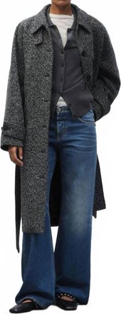 Closed Gillan Wide Leg Denim Jeans In Mid Bue