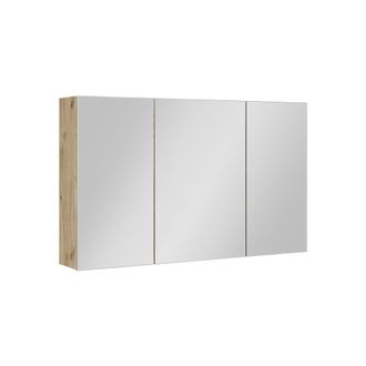 Vicco Armario Con Espejo Para Ba&ntilde;o Lavia, Roble Artesanal, 100 X 60.2 Cm, Vicco