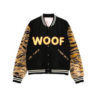 Kenzo Bomber Jackets, male, Black, Size: M Bomber Jacket