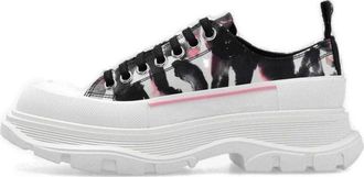 Alexander McQueen (WMNS) Alexander McQueen Tread Slick Sneakers White Black Pink 733065W4PM18893