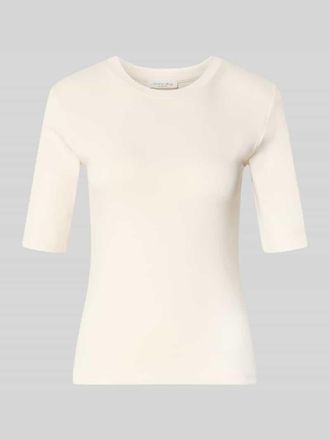 Christian Berg Slim Fit T-Shirt im Halbarm-Design in Ecru, Gr&ouml;&szlig;e XXL