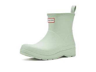 Hunter Play Shrt Scp Bt Womens Rain Boots Light Green : 11 M